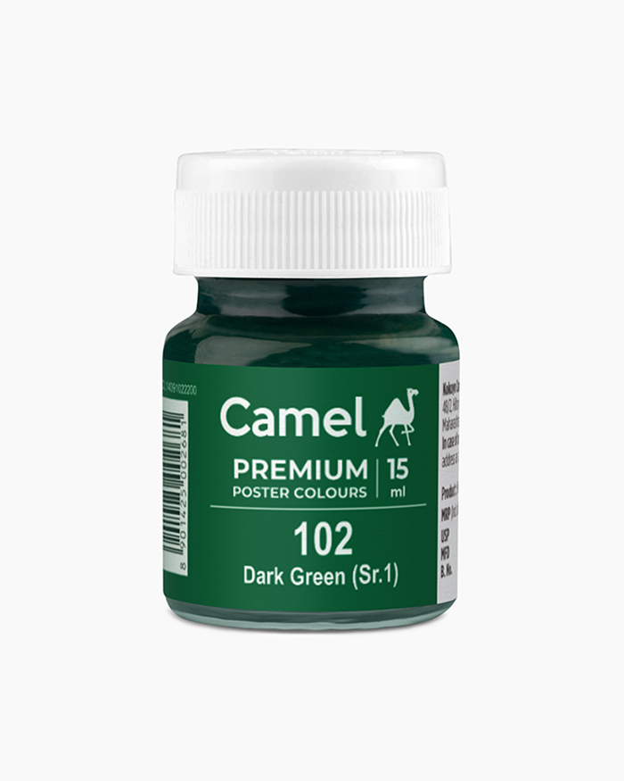 Dark Green Camel Premium Poster Colours